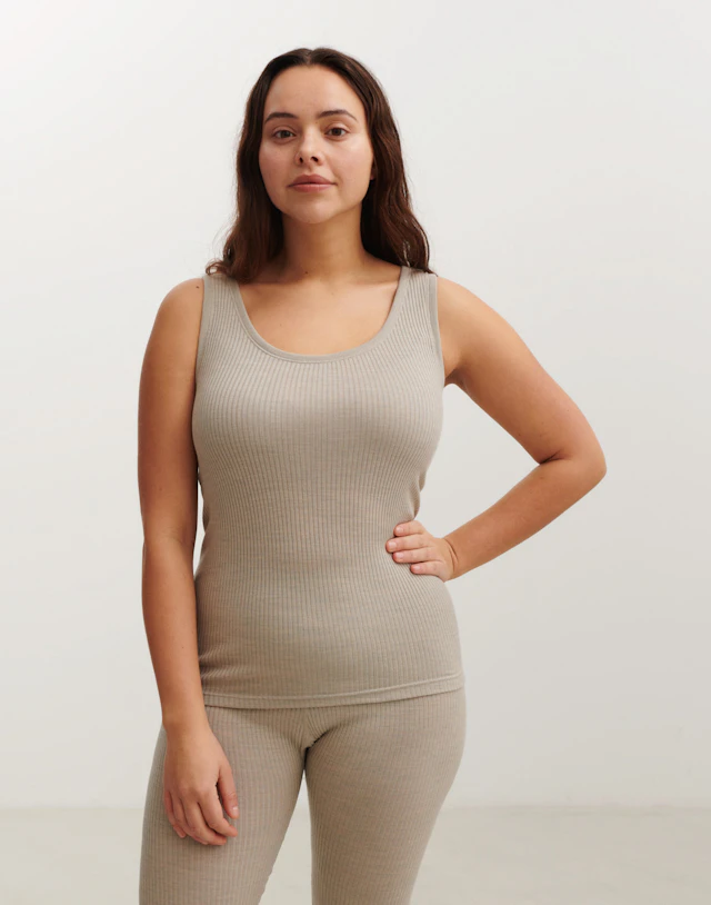 Water-soluble Wool Tank Top main image 0