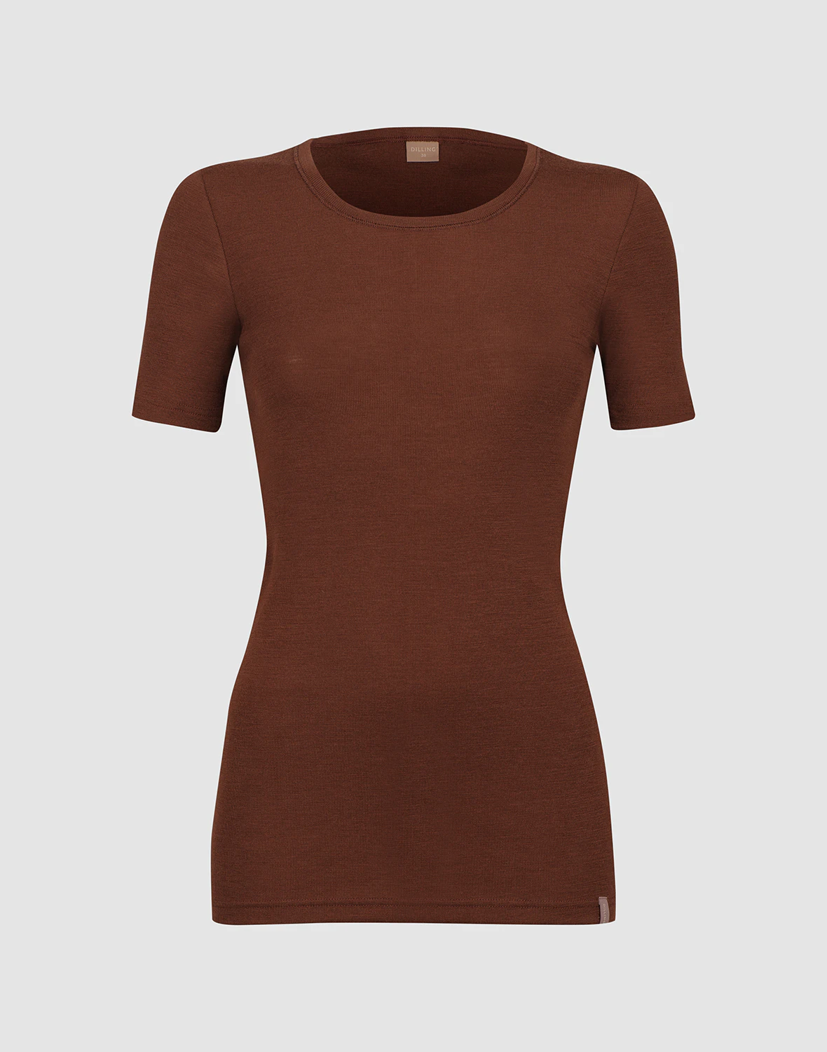 Women s Merino Wool T shirt Corten Red Dilling women-s-merino-wool-t-shirt-corten-red-dilling