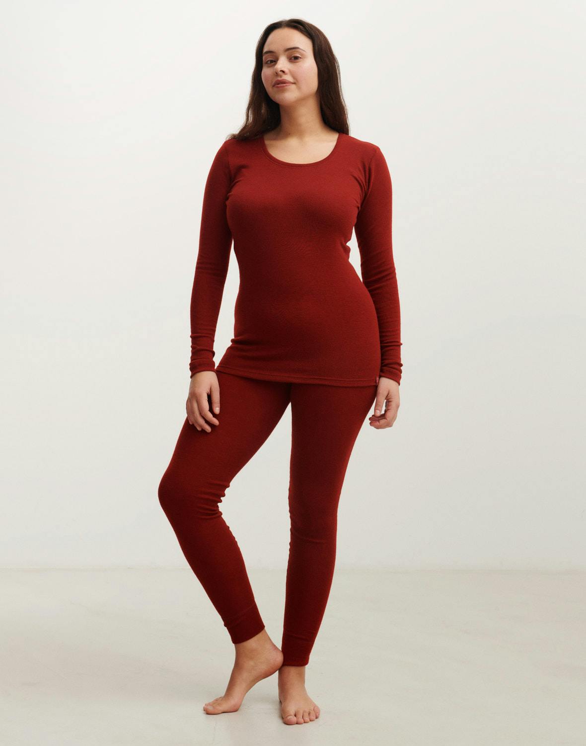 Merino wool underwear for women: tops & leggings - Dilling