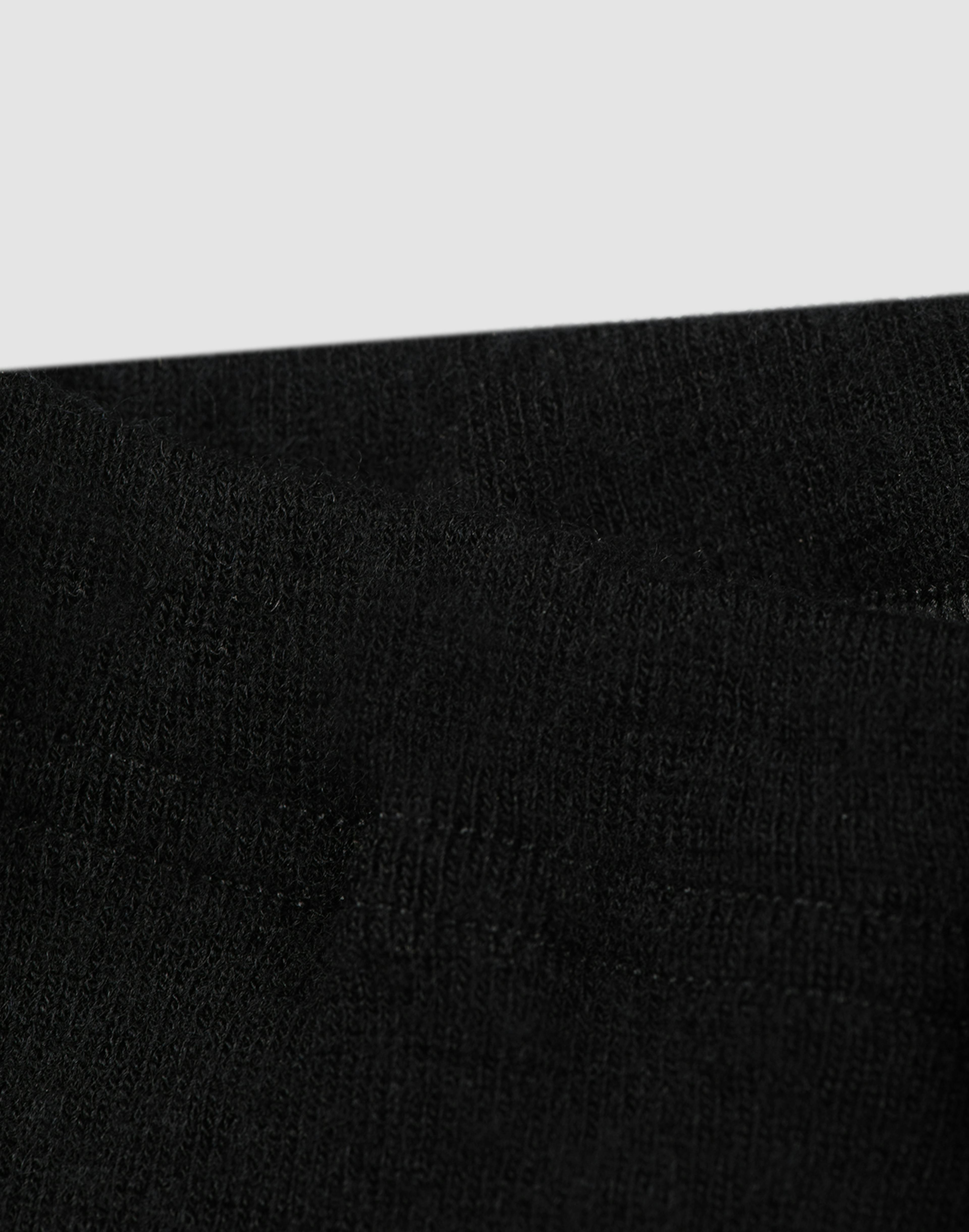 Plus size women's merino wool leggings - Black - Dilling