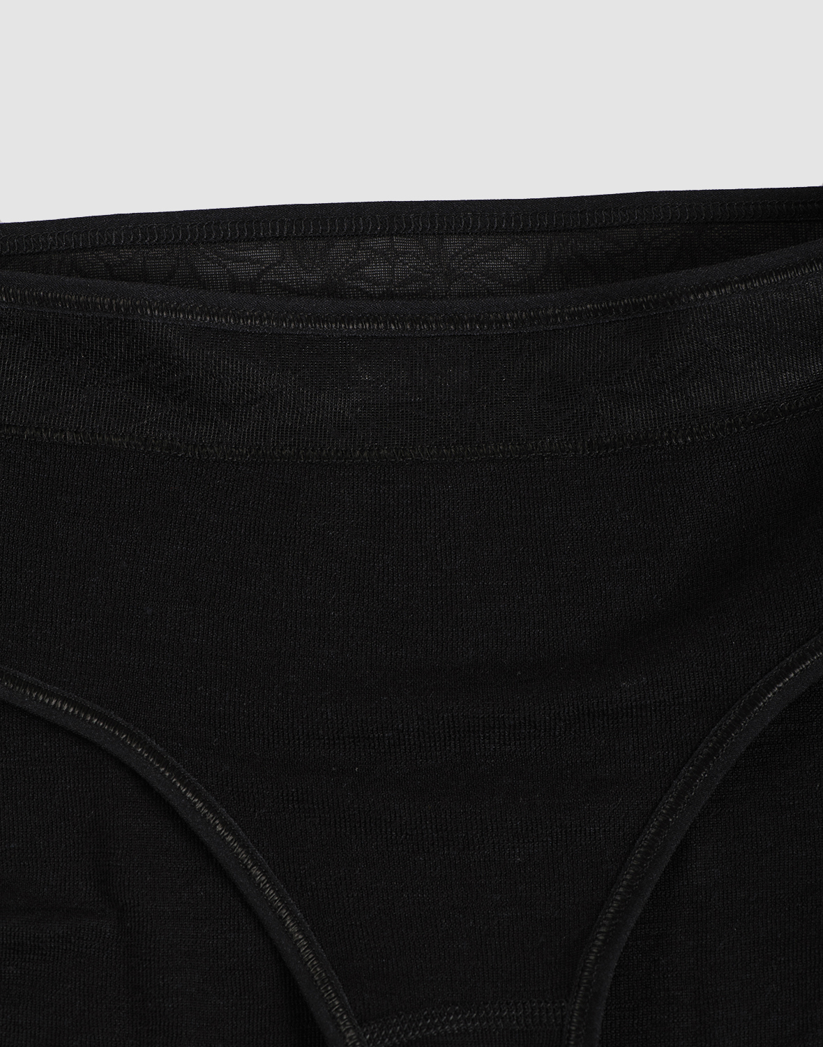 Women's wool/silk briefs- black - Black - Dilling