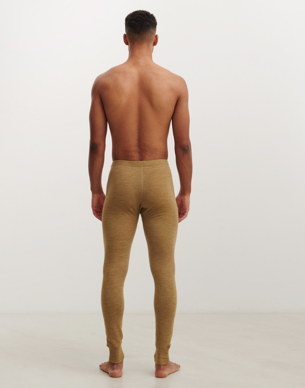 Beige sale long johns