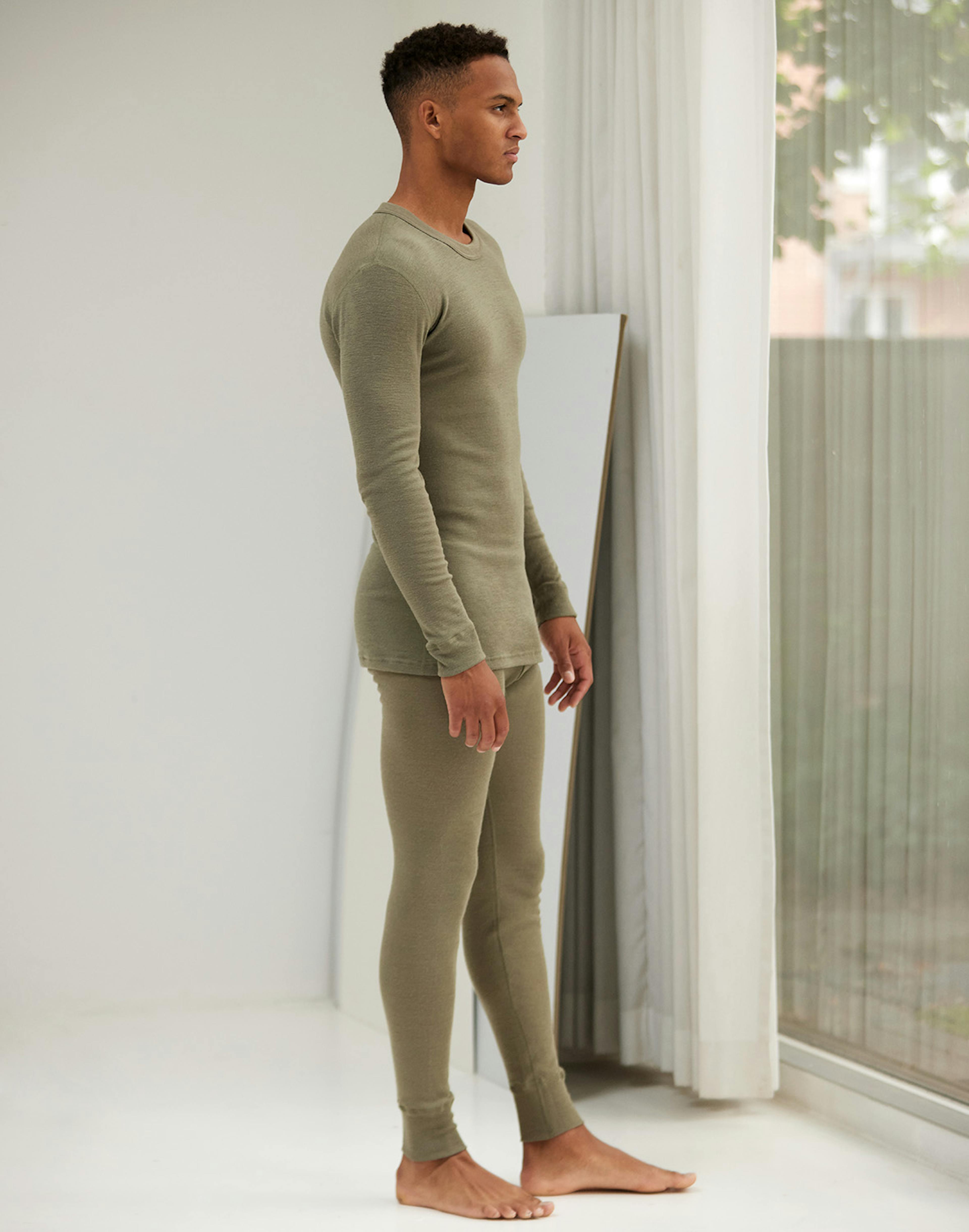 Merino Wool Long Sleeve Thermal Tops & Base Layers