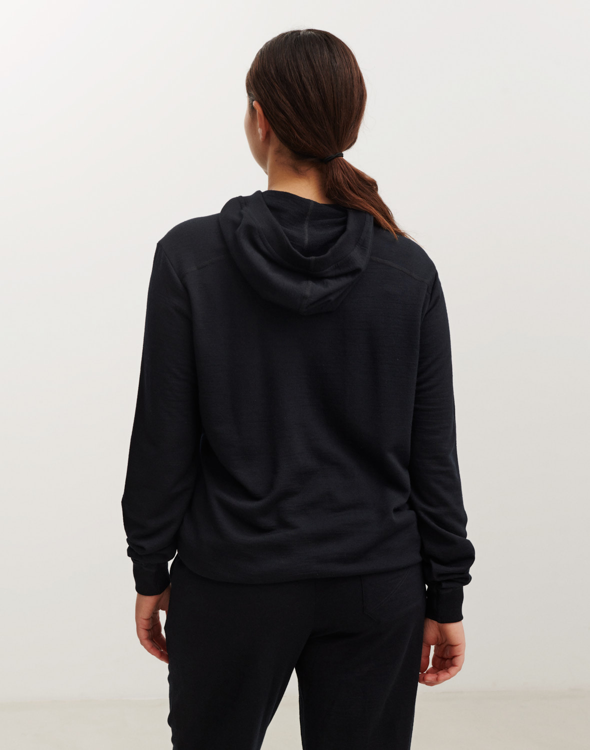 Merino hot sale wool hoodie